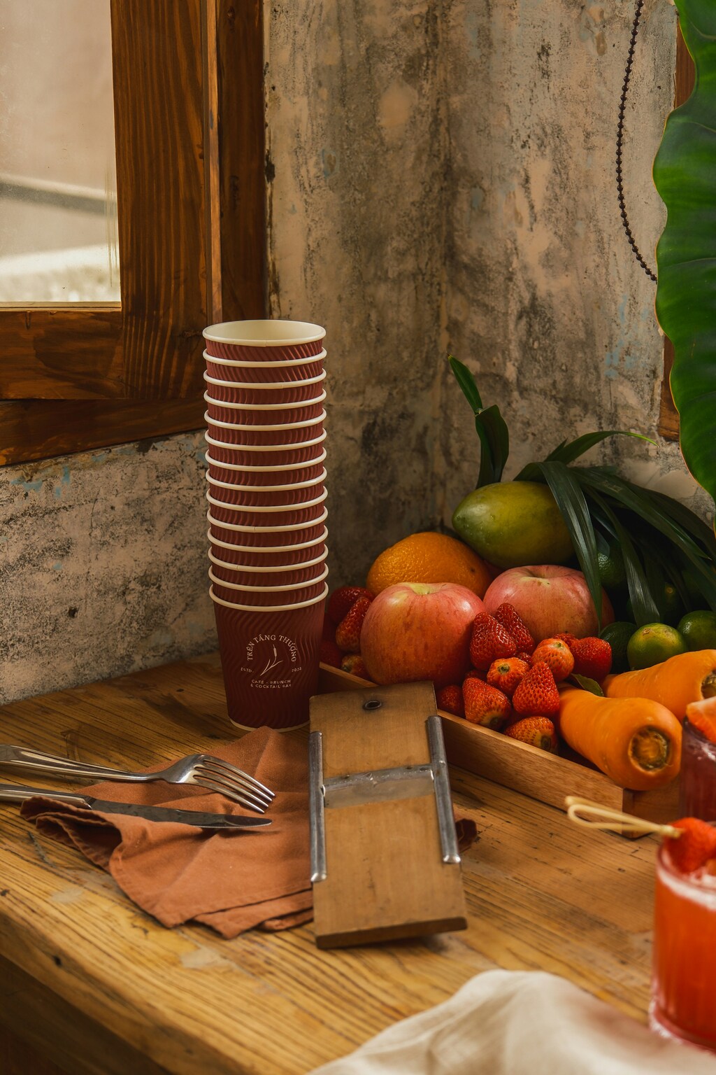 Bagasse Tableware — Collection III
